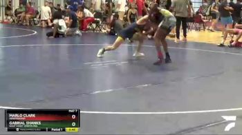 120 lbs Cons. Round 5 - Gabrial Shanks, Gulf Coast Wrestling vs Marlo Clark, Independent