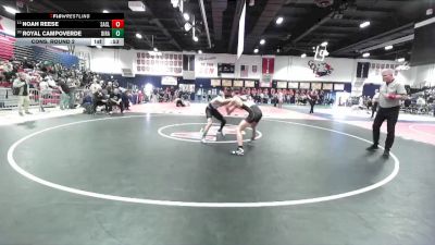 120 lbs Cons. Round 2 - Royal Campoverde, Diamond Ranch vs Noah Reese, San Clemente