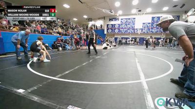 70 lbs Rr Rnd 5 - Mason Nolan, Blue Devil Wrestling vs William Moore-Woods, Division Bell Wrestling