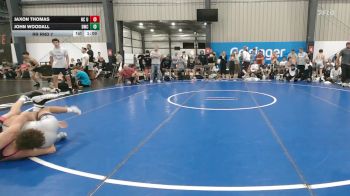 116 lbs Rr Rnd 7 - Jaxon Thomas, NC United - BHS vs John Woodall, DoughBoy WC - BHS