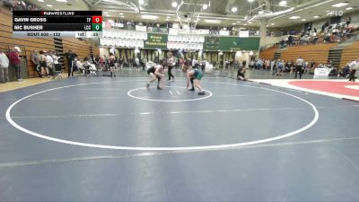 132 lbs Cons. Round 3 - Gavin Gross, Torrey Pines vs Nic Busher, La Costa Canyon