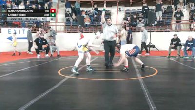 145_B lbs Consi Of 16 #2 - Isaiah Candelario, Pittston Area vs Archer Beck, Armstrong