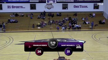 Replay: Franklin Pierce vs St. Michael's - Men's | Jan 11 @ 4 PM