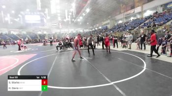 190 lbs Rr Rnd 1 - Solomon Starks, Ready RP vs Hoss Davis, Grit