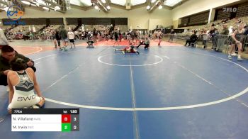 77 lbs Rr Rnd 2 - Nelson Villafane, Mat Assassins Black vs Mason Irwin, Seagull Wrestling Club