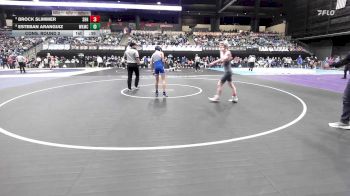 120 lbs Cons. Round 2 - Brock Slimmer, Spring Hill HS vs Esteban Aranguiz, Wichita-Kapaun Mt. Carmel HS
