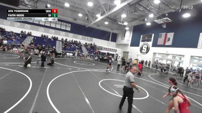 115 lbs Cons. Round 3 - Faith Seide, Reign WC vs Aya Yoshitake, Titan Mercury Wrestling Club