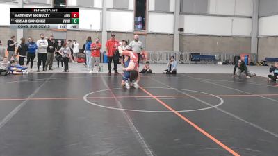 105 lbs Cons. Sub-semis - Matthew McNulty, All In Wrestling Academy vs Keziah Sanchez, Victory Wrestling-Central WA
