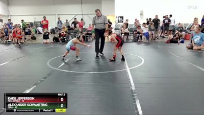 48 lbs Quarterfinal - Kade Jefferson, Full Circle vs Alexander Schwarting, SEPA