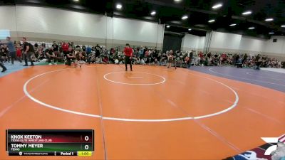 55-56 lbs Round 2 - Tommy Meyer, Texas vs Knox Keeton, Texas Elite Wrestling Club