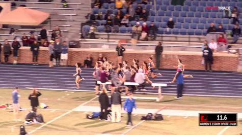 Women's 1500m Invite, Heat 5 - Bendzinski Breaks School & Facility Record