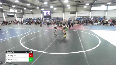 116 lbs Round Of 16 - Judd Morby, Davis WC vs Stephen Manak, Grindhouse WC