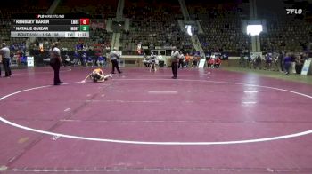 1-5A 138 3rd Place Match - Kensley Baker, LeFlore Magnet High School vs Natalie Guizar, Montevallo