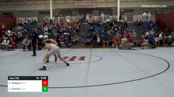 145 lbs Consolation - Chase Radpour, Baylor School vs Justin Savoie, Brother Martin High School