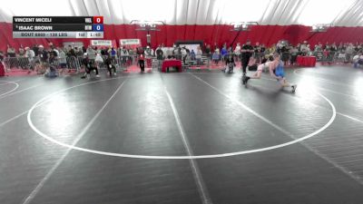 138 lbs Cons. Quarters - Vincent Miceli, Victory Elite vs Isaac Brown, Burnett Trained Wrestling