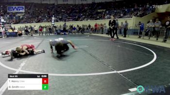 43 lbs Round Of 16 - TeeJay Henry, Comanche Takedown Club vs Barrett Smith, Owasso Takedown Club