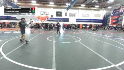 120 lbs 3rd Place Match - Isaac Castaneda, Canyon Springs vs Julius Villamil, Poway