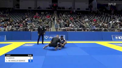 SCOTT DANCE vs LUCAS DE ARAUJO GOMES 2022 Pan IBJJF Jiu-Jitsu No-Gi Championship