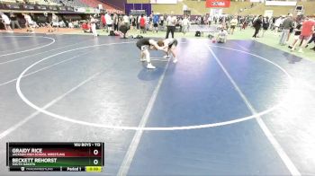 113 lbs Cons. Round 3 - Beckett Rehorst, South Dakota vs Graidy Rice, Jackson High School Wrestling