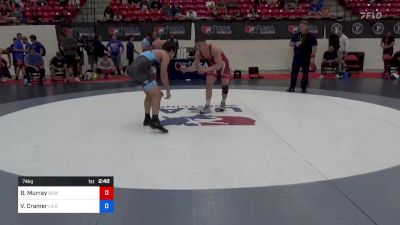 74 kg Cons 16 #1 - Brandon Murray, New Jersey vs Vincent Cramer, La Grande Mat Club