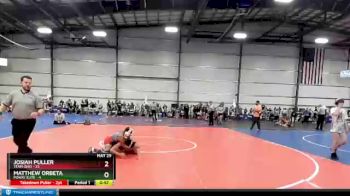 96 lbs Round 5 (6 Team) - Matthew Orbeta, Poway Elite vs Josiah Puller, Team Ohio