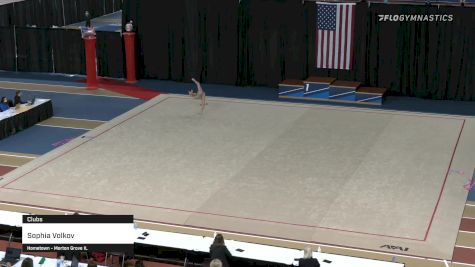 Sophia Volkov - Clubs - 2021 Rhythmic Elite Qualifier