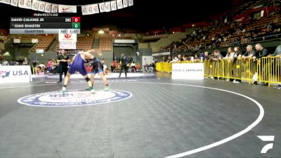 Junior Boys - 190 lbs Quarters - Ojas Shastri vs David Calkins Jr, Delta Wrestling Club