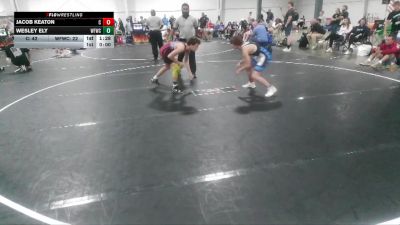 106 lbs Round 2 (4 Team) - Jacob Keaton, Cartel vs Wesley Ely, West Forsyth Wrestling Club