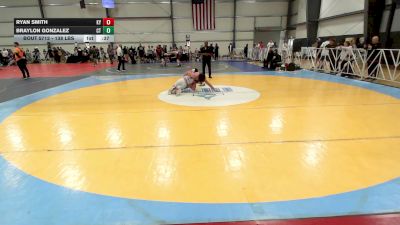 138 lbs Consi Of 8 #1 - Ryan Smith, KY vs Braylon Gonzalez, CT