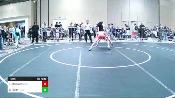 113 lbs Consi Of 32 #1 - Ethan Clackum, Nebraska Wr Ac vs Stanley Pajak, Manu WC