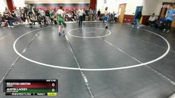 132 lbs Champ. Round 2 - Braxton Hinton, Lyman vs Austin Lackey, Kelly Walsh