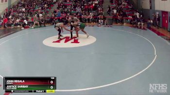 138 lbs Cons. Round 2 - John Regala, Legacy vs Justice Saribay, Palo Verde