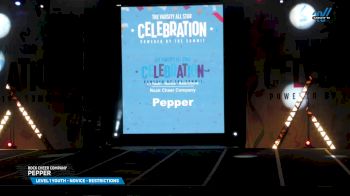 Rock Cheer Company - Pepper [2025 L1 Youth - Novice - Restrictions Day 1] 2025 The Varsity All Star CELEBRATION