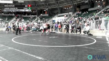 Semifinal - Brian Butler, Madill Takedown vs Aaron Chavez JR., Del City Little League Wrestling