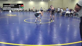 149 lbs Quarterfinal - Jayden Morr, Southeast Community College vs Logan Crowther, Iowa Western Community College