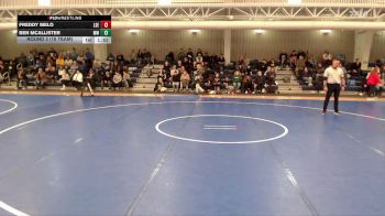 165 lbs Round 3 (16 Team) - Ben McAllister, Millard West vs Freddy Melo, Lincoln Southeast