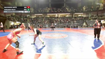 121-128 lbs Quarterfinal - Mackenzie Smith, Georgia vs Harleigh Wiley, Roundtree Wrestling Academy