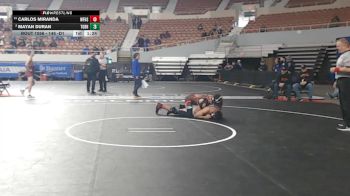 146 -D1 Champ. Round 1 - Carlos Miranda, Williams Field High School vs Mayan Duran, Trevor G. Browne High School