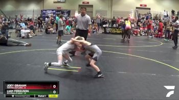 56 lbs Round 4 (6 Team) - Liam Ferguson, Mi Pitbulls Gold vs Joey Graham, Indiana Outlaws