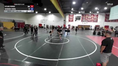 125-130 lbs Round 4 - Shenen ONeil, Team Thunder vs Kylee Perez, Legacy Wrestling Center