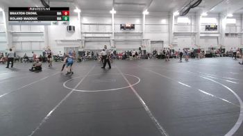 95 lbs Round 5 - Roland Maddux, Eastern Wrestling vs Braxton Crowl, Eastwood Wrestling