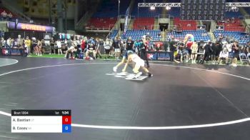 106 lbs Cons 32 #2 - Aiden Bastian, Utah vs Bailey Casey, Wisconsin