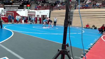 155 lbs Cons. Round 3 - Marin Wigginton, Whiteland vs Savannah Bannister, Jennings County