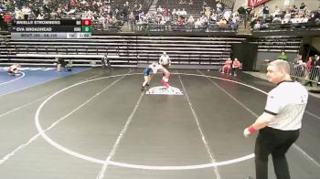 6A 140 lbs Cons. Round 1 - Eva Broadhead, Bingham vs Brielle Stromberg, Mountain Ridge