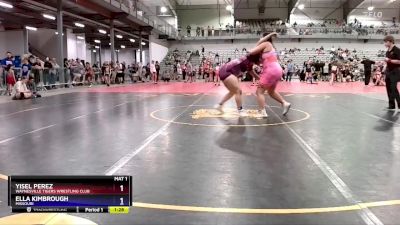 190 lbs Round 1 - Yisel Perez, Waynesville Tigers Wrestling Club vs Ella Kimbrough, Missouri