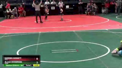 50 lbs Cons. Round 1 - Kamden Gossett, STC2 vs Elijah Dickerson, XGWA