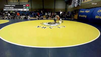168 lbs Consi Of 8 #2 - Gunner Lopez, Grandview (CO) vs Gavin Regis, Layton (UT)