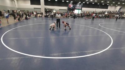 62.4-66.7 lbs Champ. Round 3 - Mariella Masso, Summit Wrestling Academy vs Lena Mediger, LeVici Prep