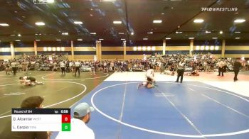 157 lbs Round Of 64 - Qwade Alcantar, Western Wrestling vs Logan Carpio, Topanga Wrestling/Beat The Streets LA