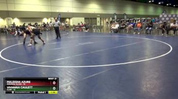 125 lbs Round 6 (8 Team) - Vivianna Caulett, CLAW vs Maleigha Azure, Montana Silver